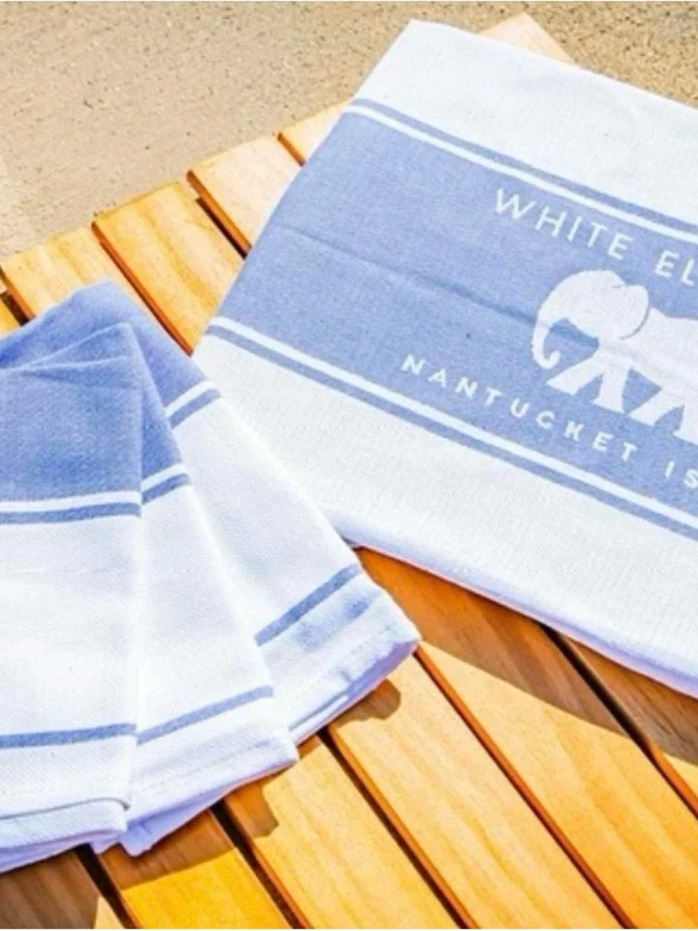 NWOT White Elephant Nantucket Placemat Set